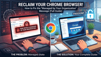 How to Remove Managed by Your Organization in Google Chrome